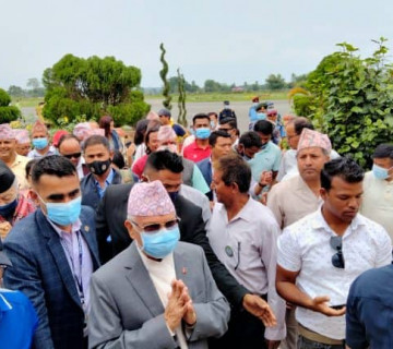 झापा पुगे ओली, आजै चारवटा सभालाई सम्बाेधन गर्ने